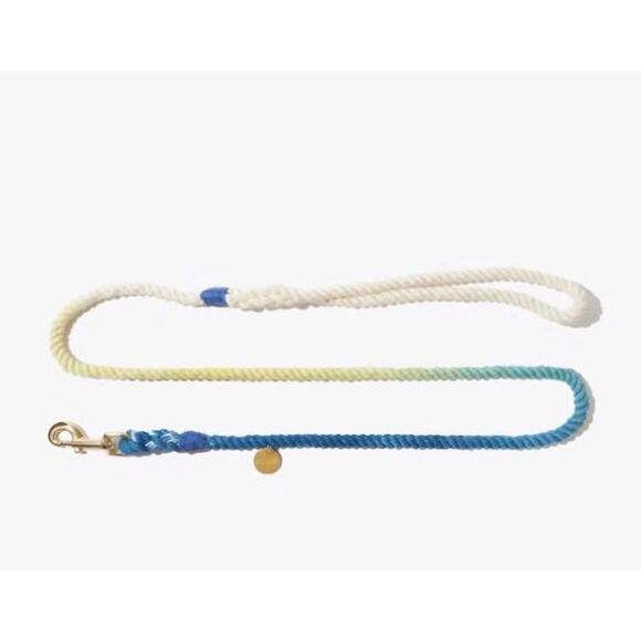 Found My Animal Other - Found My Animal Blue Ombre 7 Foot Rope Adjustable Dog Leash L90220 Size Medium